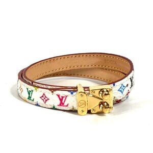 LOUIS VUITTON M8966E Takashi Murakami Bracelet-LV Signature Double bracelet